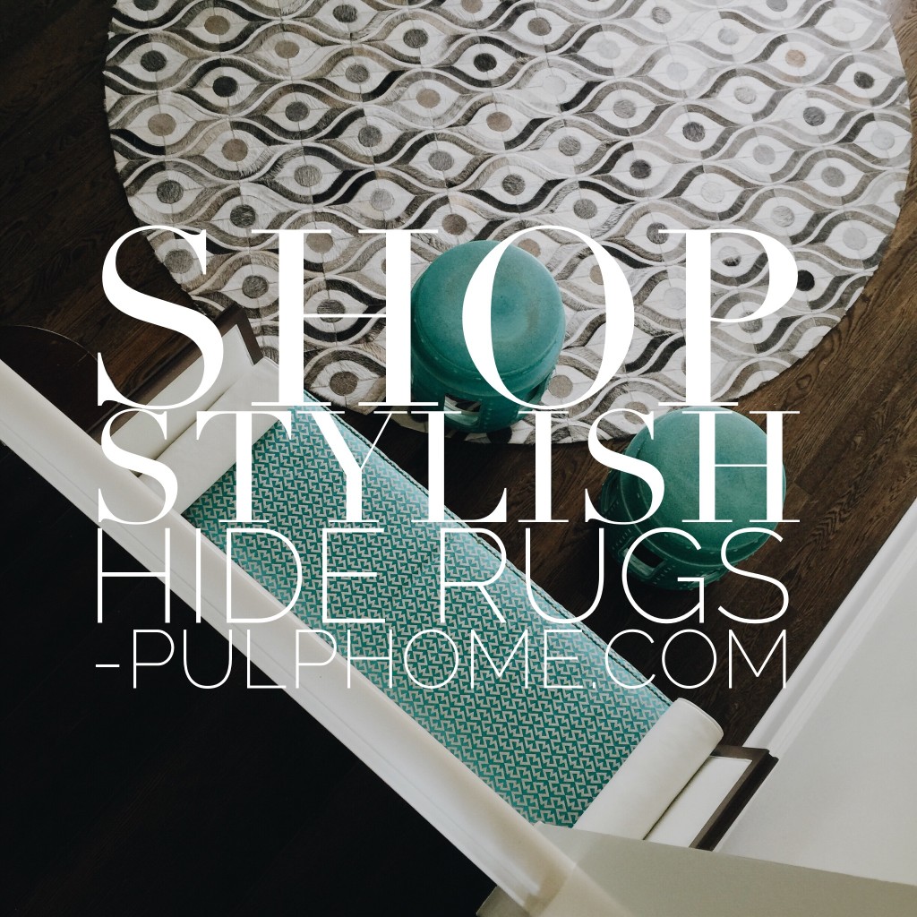 shop stylish hide rugs