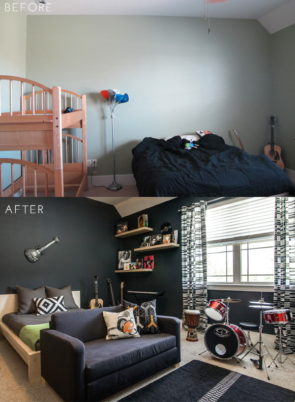Pulp Before and After Boys Room