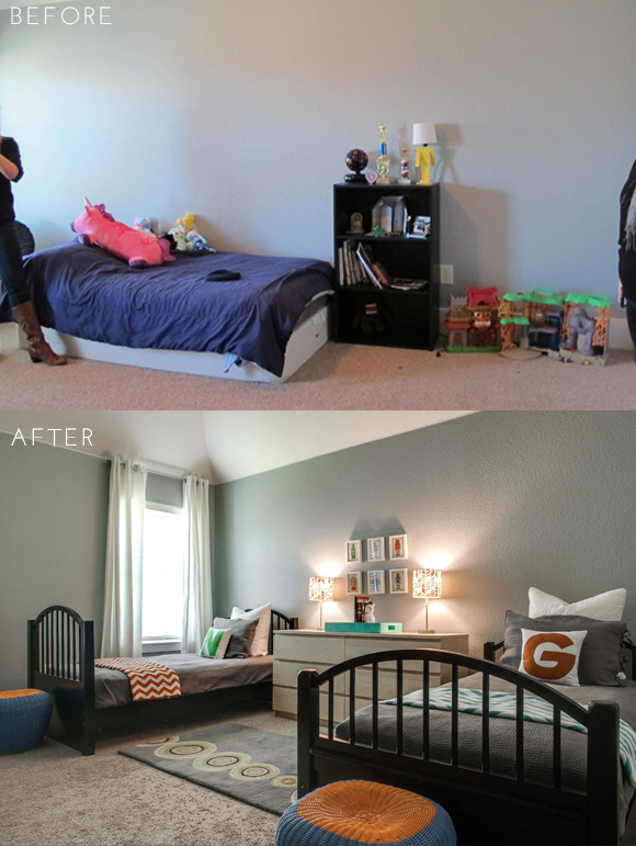 Pulp Before and After Kids Room